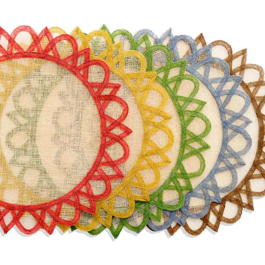 Pomegranate Round Rice Placemats
