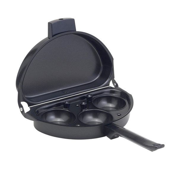 HIC Kitchen Non-Stick 3-Egg Poacher Insert