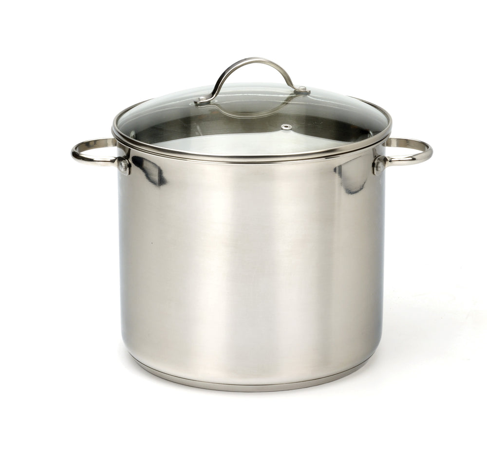 Stainless Steel Stock Pot - 12 Qt
