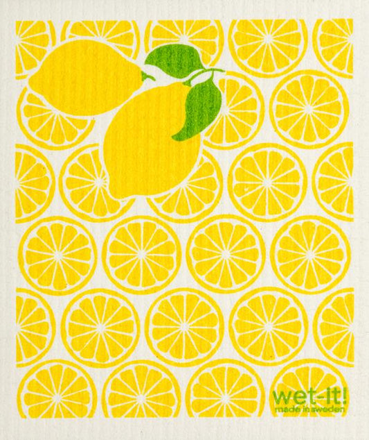 Wet-it! Lemonade Swedish Dishcloth