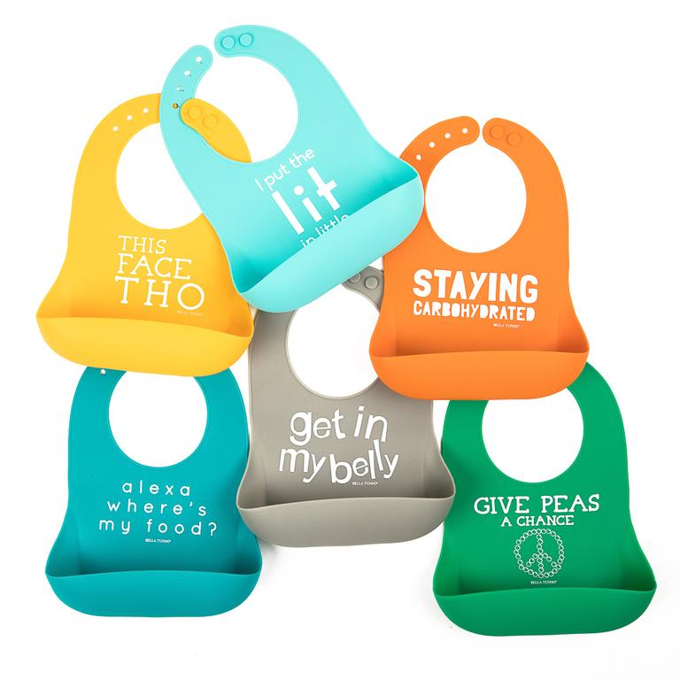 Bella Tunno Give Peas a Chance Wonder Bib