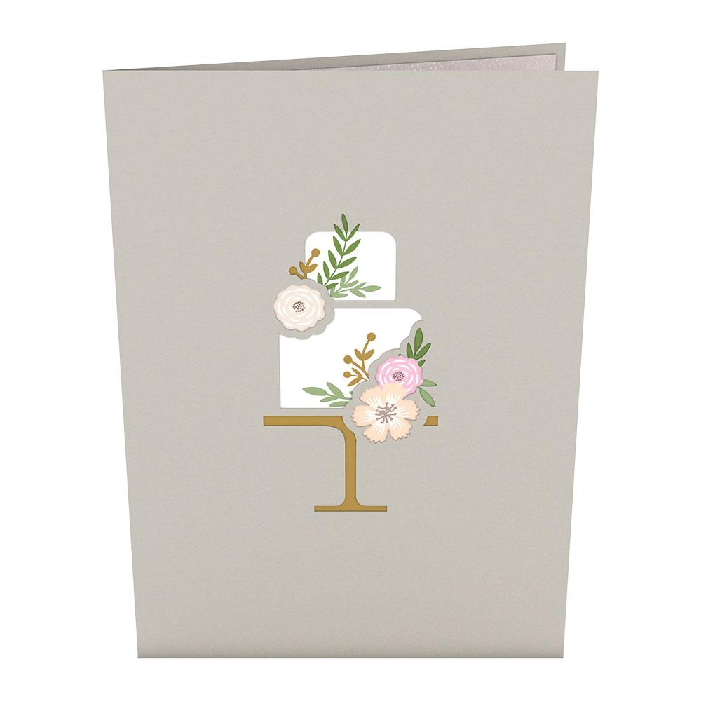 Lovepop Wedding Cake Card