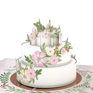 Lovepop Wedding Cake Card
