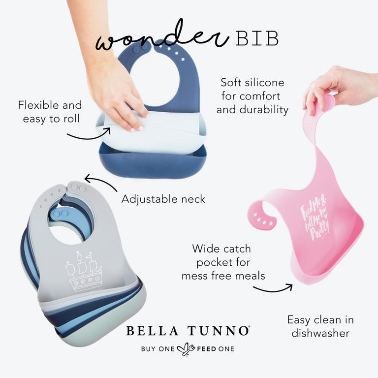 Bella Tunno Give Peas a Chance Wonder Bib