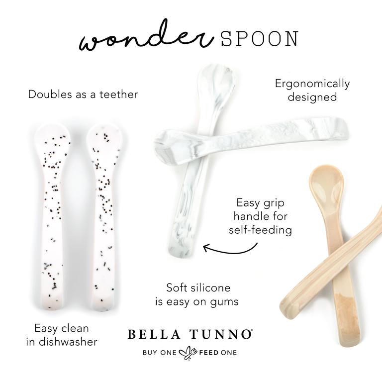 Bella Tunno Give Peas / Eat Veggies Spoon Set