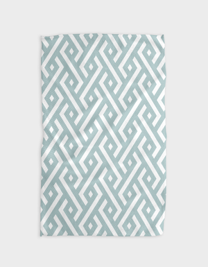 Geometry - Water Ways Kitchen Tea Towel