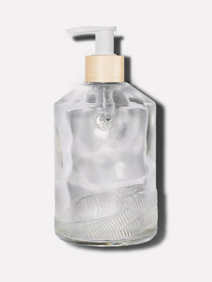 
            
                Load image into Gallery viewer, L&amp;#39;AVANT Collective - Glass Soap Empty Bottle, White Pump
            
        