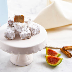 Cioccolato Lavoratti 1938 - Truffles sprinkled with icing sugar, figs and cinnamon 200g