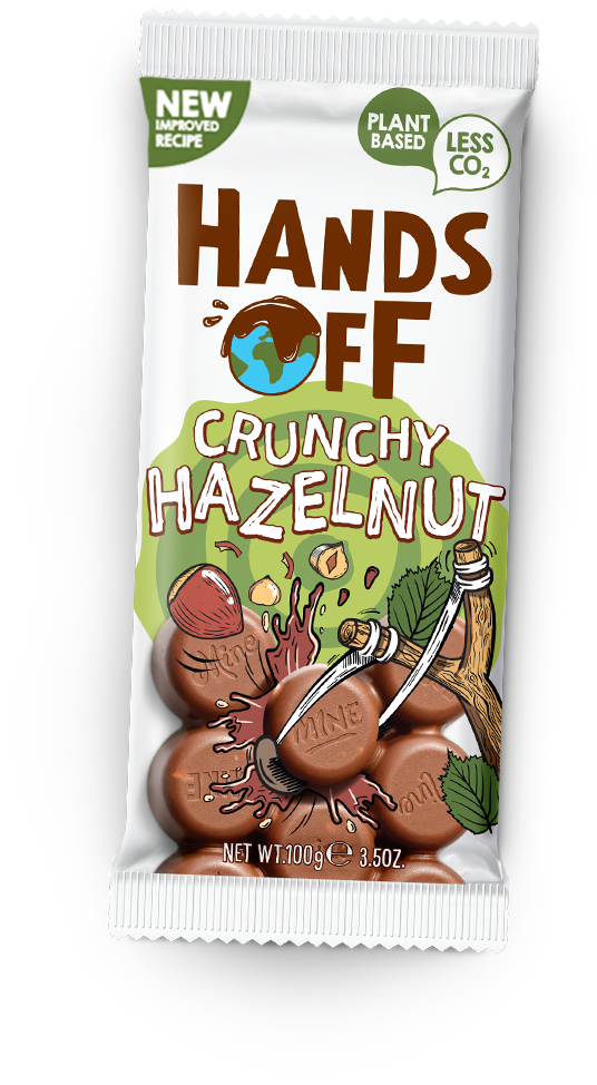 
            
                Load image into Gallery viewer, Hands Off  Vegan Crunchy Hazelnut Bar
            
        