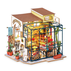 
            
                Load image into Gallery viewer, Hands Craft - Flower Shop DIY Miniature Dollhouse Kit
            
        