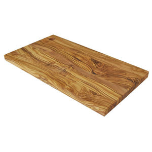 Olive Wood Rectangle Serving Board with Hanging Hole 13.75"x7"