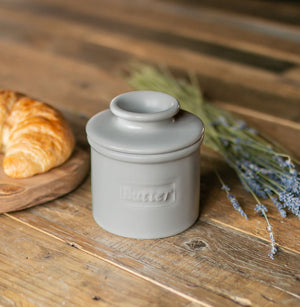 Butter Bell Crock Cafe Matte Stone