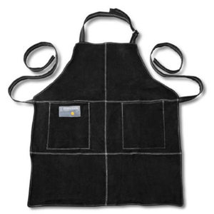 Leather Grill Apron, Black