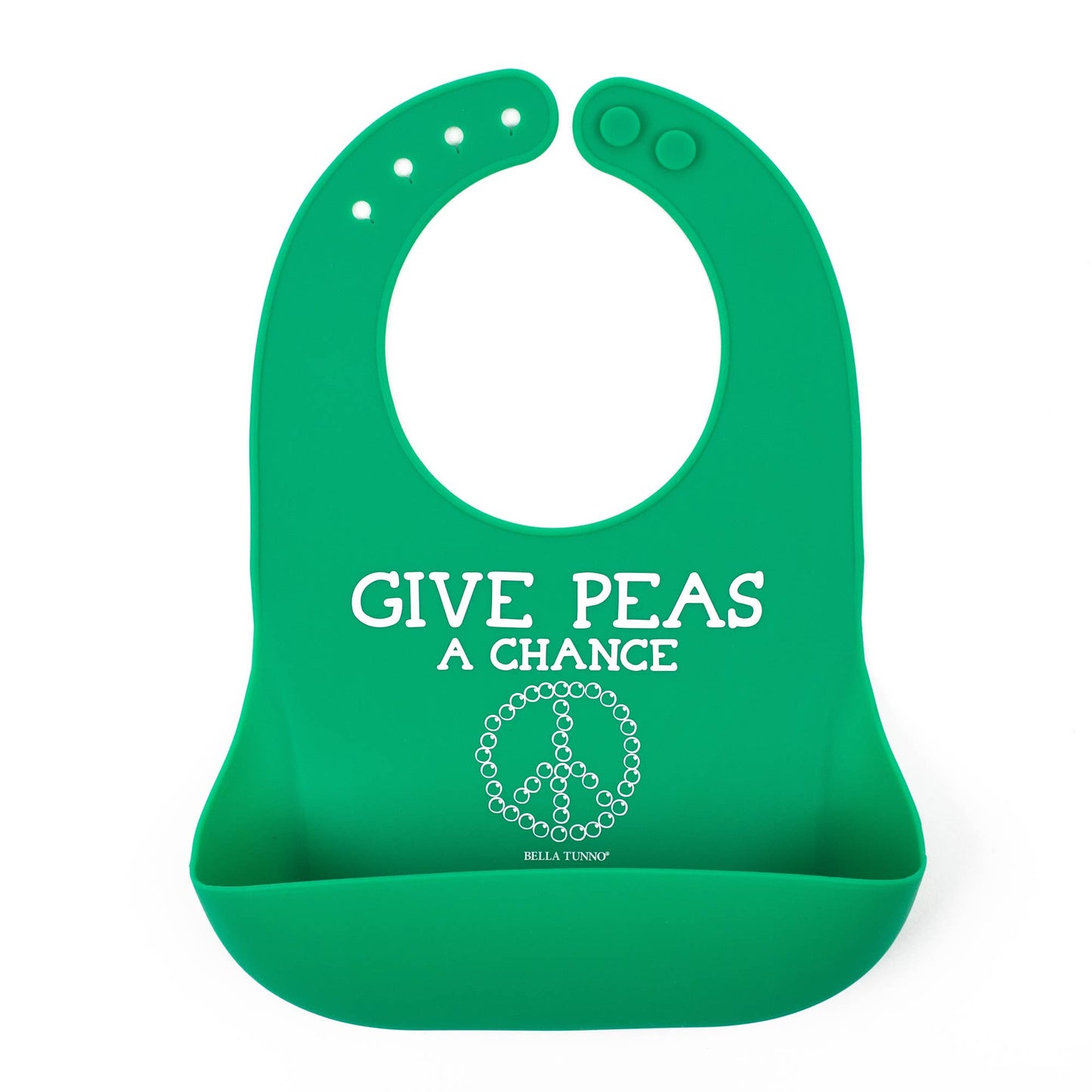 Bella Tunno Give Peas a Chance Wonder Bib