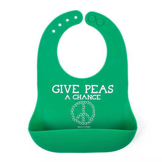 Bella Tunno Give Peas a Chance Wonder Bib