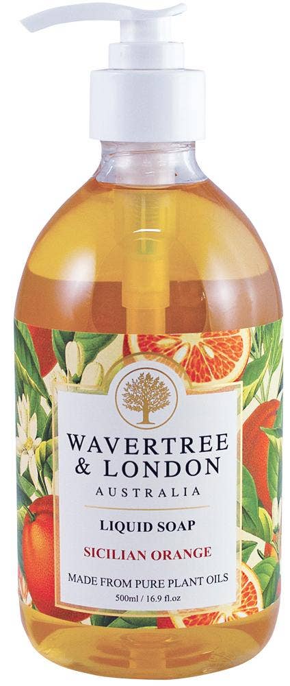 Wavertree & London Sicilian Orange Liquid Soap, 16.9 oz