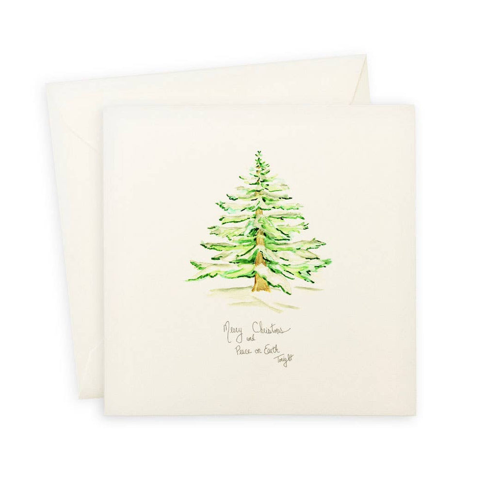 Wintery Tree Note Card
