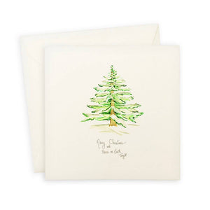 Wintery Tree Note Card