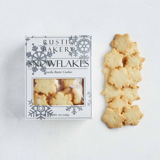 Rustic Bakery Vanilla Snowflakes Cookies