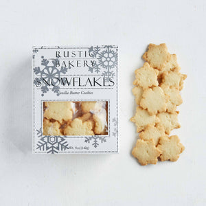 Rustic Bakery - Vanilla Snowflakes Cookies