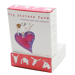 Big Picture Farm Goat Milk Caramels Heart Box