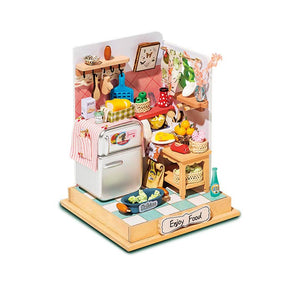 
            
                Load image into Gallery viewer, Hands Craft - DIY Miniature Dollhouse Kit: Taste Life (Kitchen)
            
        