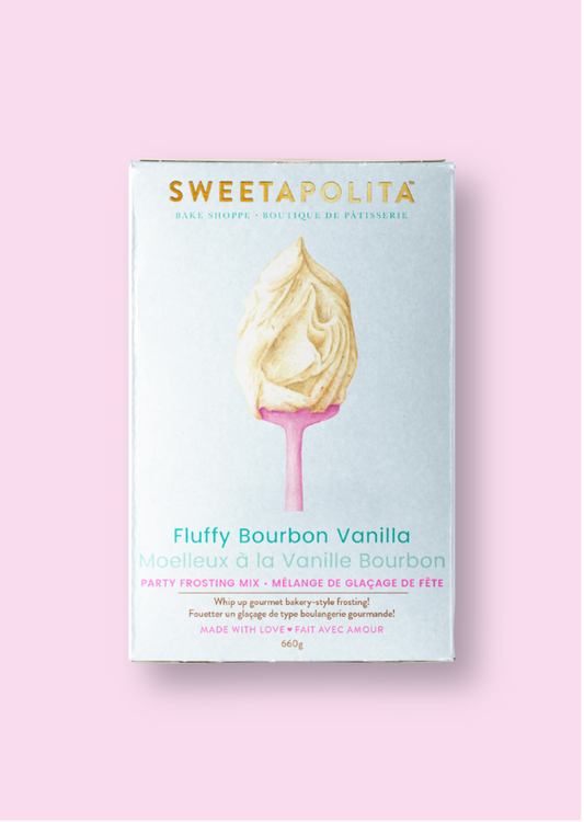 Sweetapolita Fluffy Bourbon Vanilla Frosting Mix