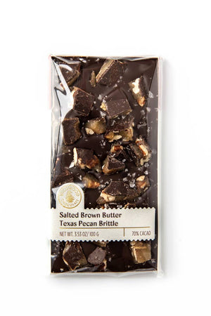 Wildwood Chocolate - Salted Brown Butter Texas Pecan Brittle