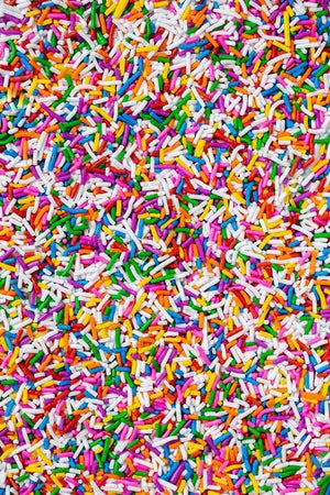 Fancy Sprinkles - Classic Rainbow Crunchy Jimmies