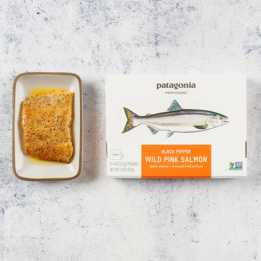 Patagonia Provisions - Wild Pink Salmon, Black Pepper 8oz (2-4oz pouches)