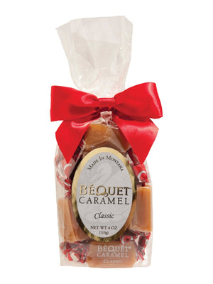 Béquet Confections Gourmet Caramel Classic Gift Bag, 4 oz