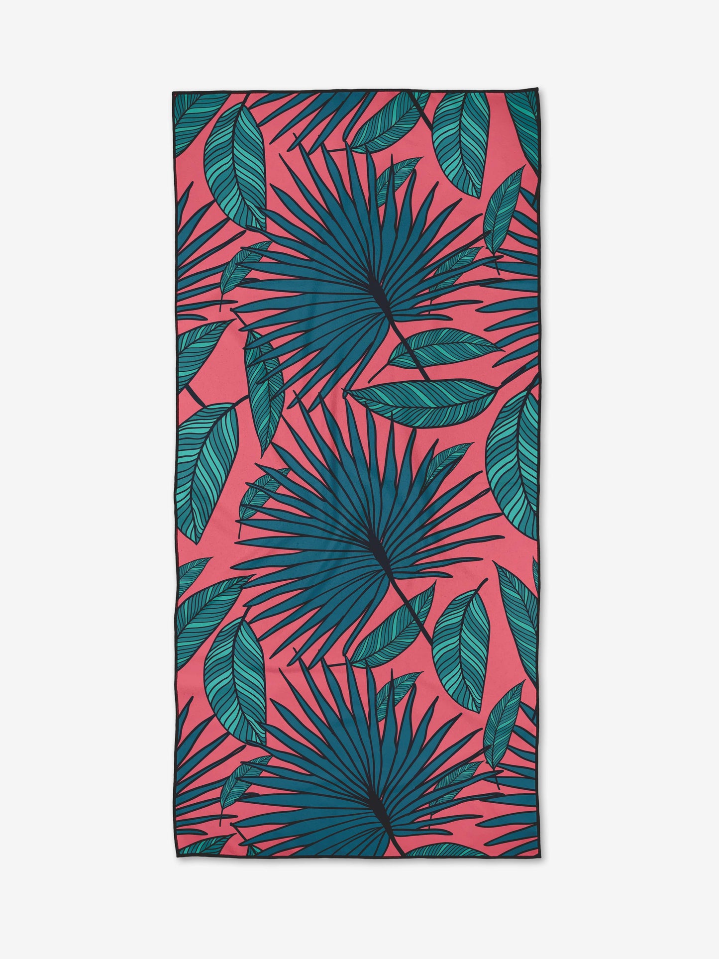 Geometry - Jazzy Jungle Beach Towel