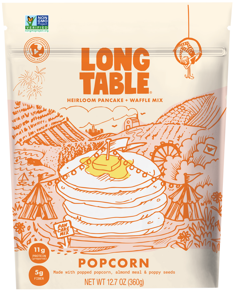 Long Table - Popcorn Pancake Mix