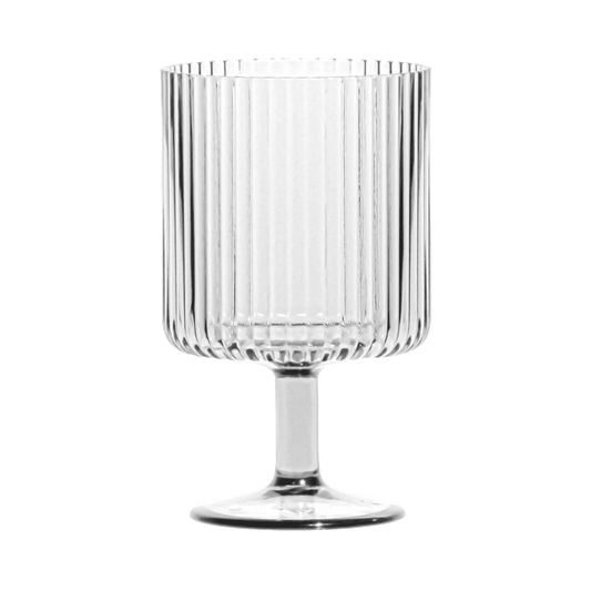 Mesa Clear Acrylic Stacking Goblet
