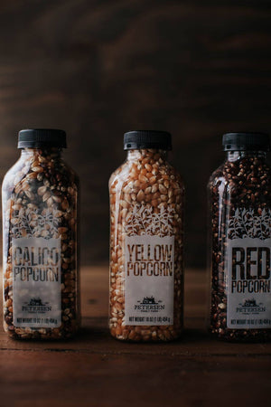 Petersen Family Farm - Farm Fresh Bottled Popcorn