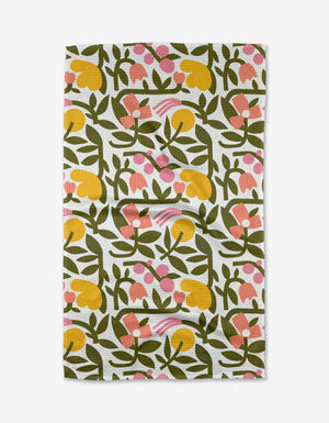 Geometry - Fresh Vines Tea Towel