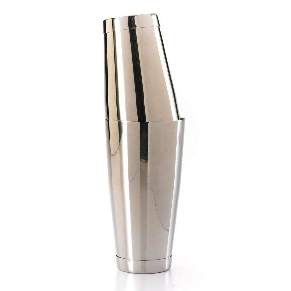 Barfly Mixology Gear Shaker Cocktail Tin Set, Stainless Steel, 18 oz & 28 oz