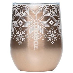 Corkcicle Stemless Cup - Fairisle