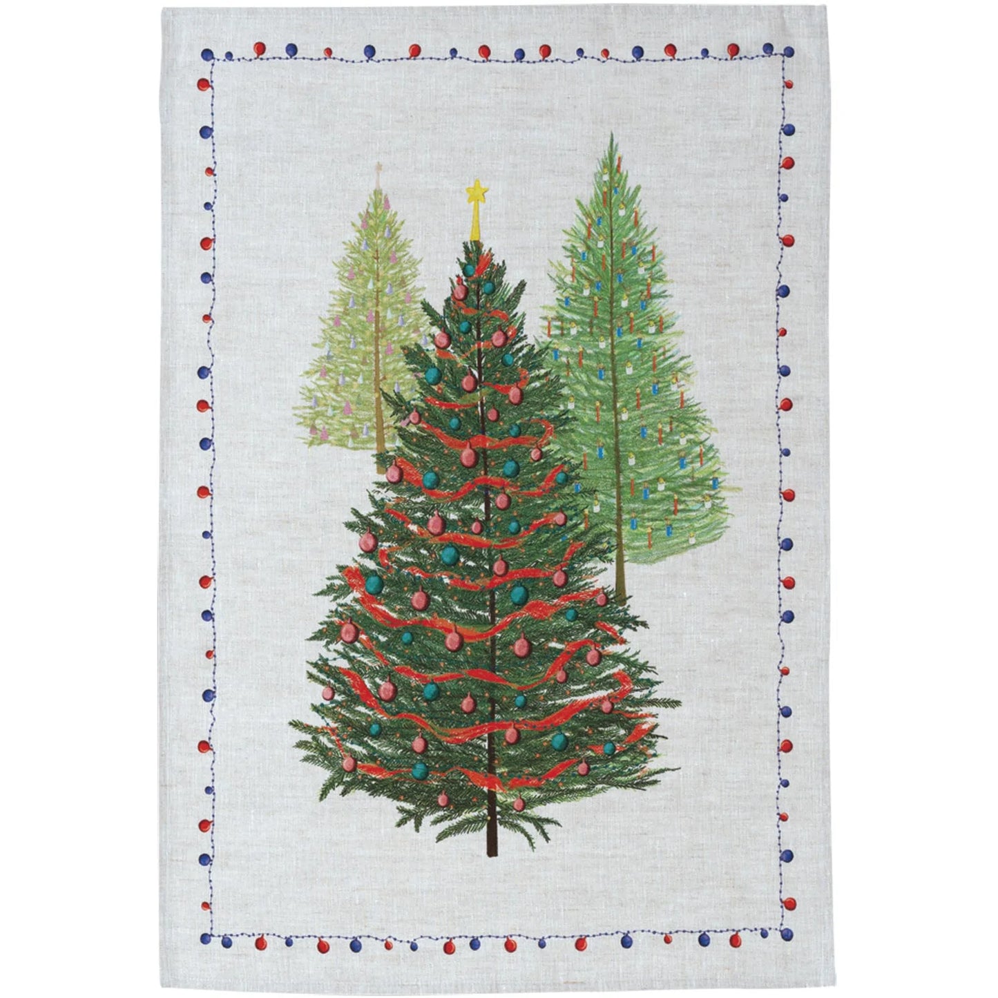 Tessitura Toscana Telerie - Fairy Trees Three Kitchen Towel