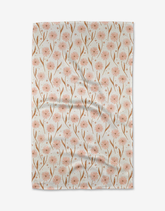 Geometry - Daisy Pop Tea Towel
