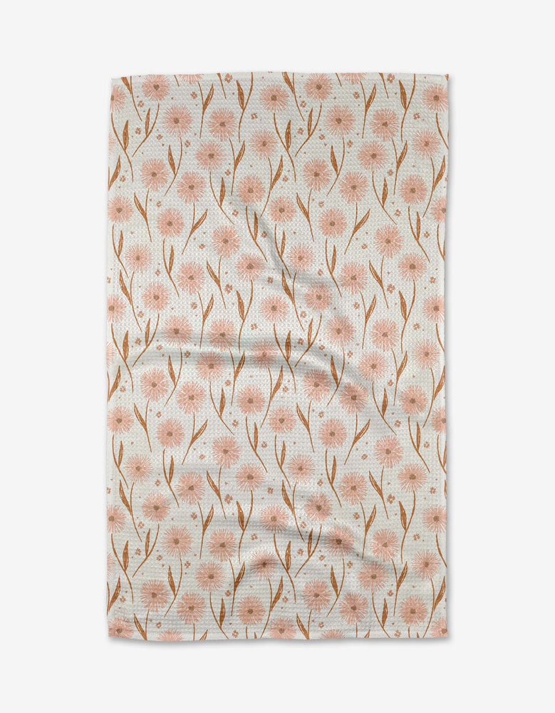 Geometry - Daisy Pop Tea Towel