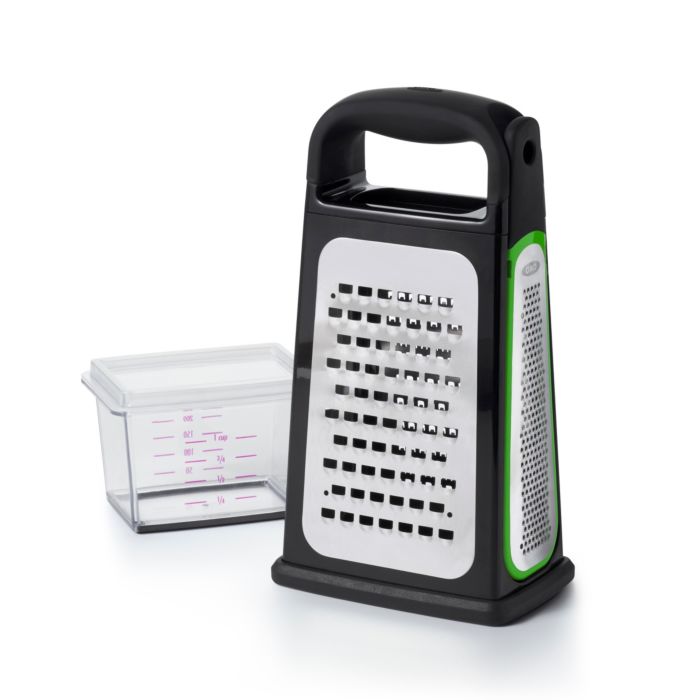 OXO Etched Box Grater with Zester