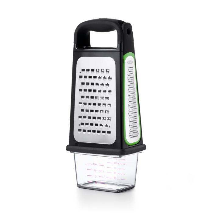 OXO Etched Box Grater with Zester
