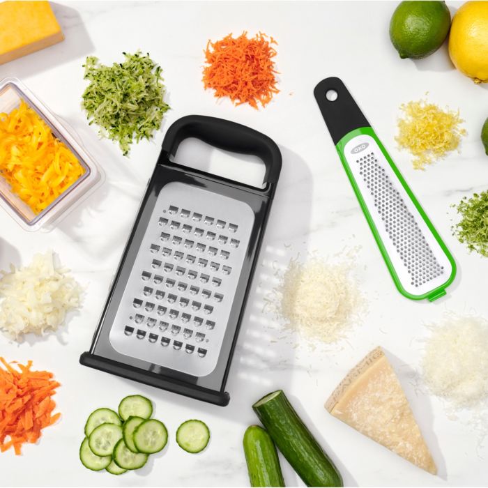 OXO Etched Box Grater with Zester