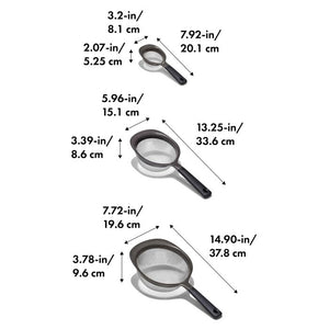 
            
                Load image into Gallery viewer, OXO Strainer Set - 3 PC
            
        