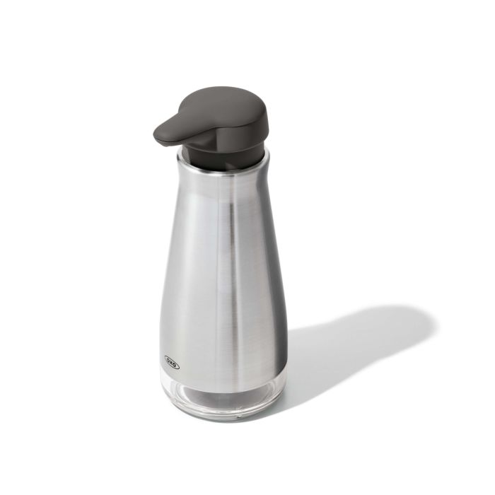 OXO Good Grips 12 oz Precision Pour Glass Oil Dispenser & Good Grips  Stainless Steel Squeegee