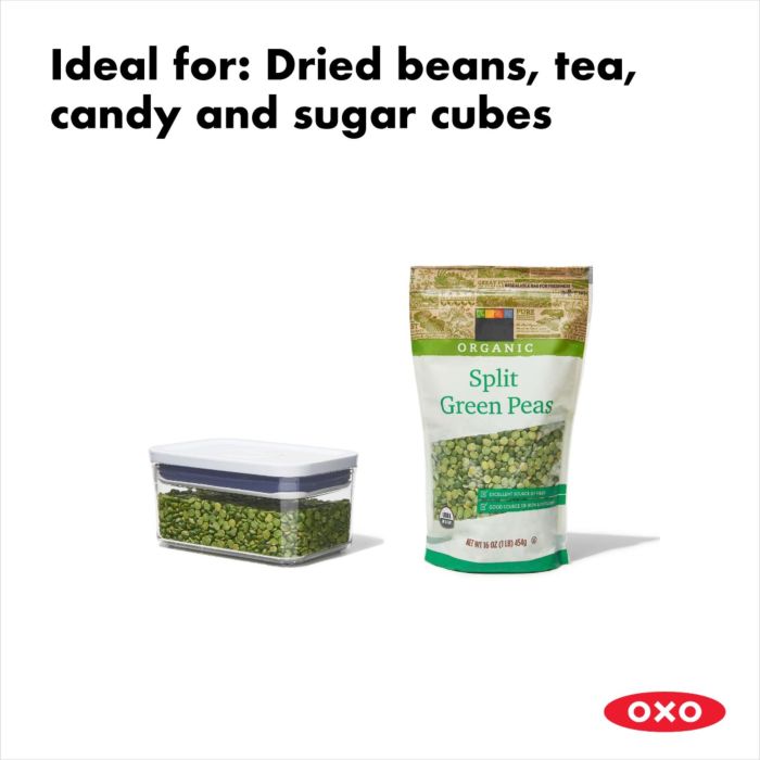 OXO Pop Container Rectangle Mini- 0.6 Qt