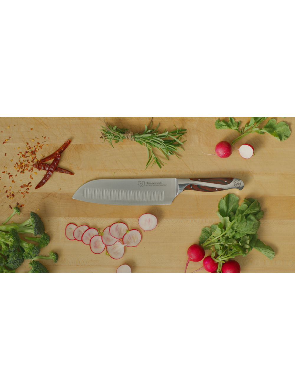 Hammer Stahl 7.5" Santoku Knife