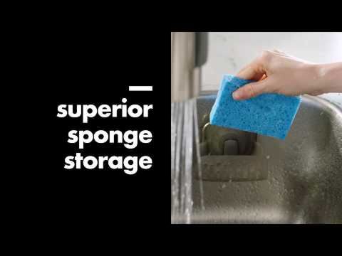 OXO StrongHold Suction Sponge Holder