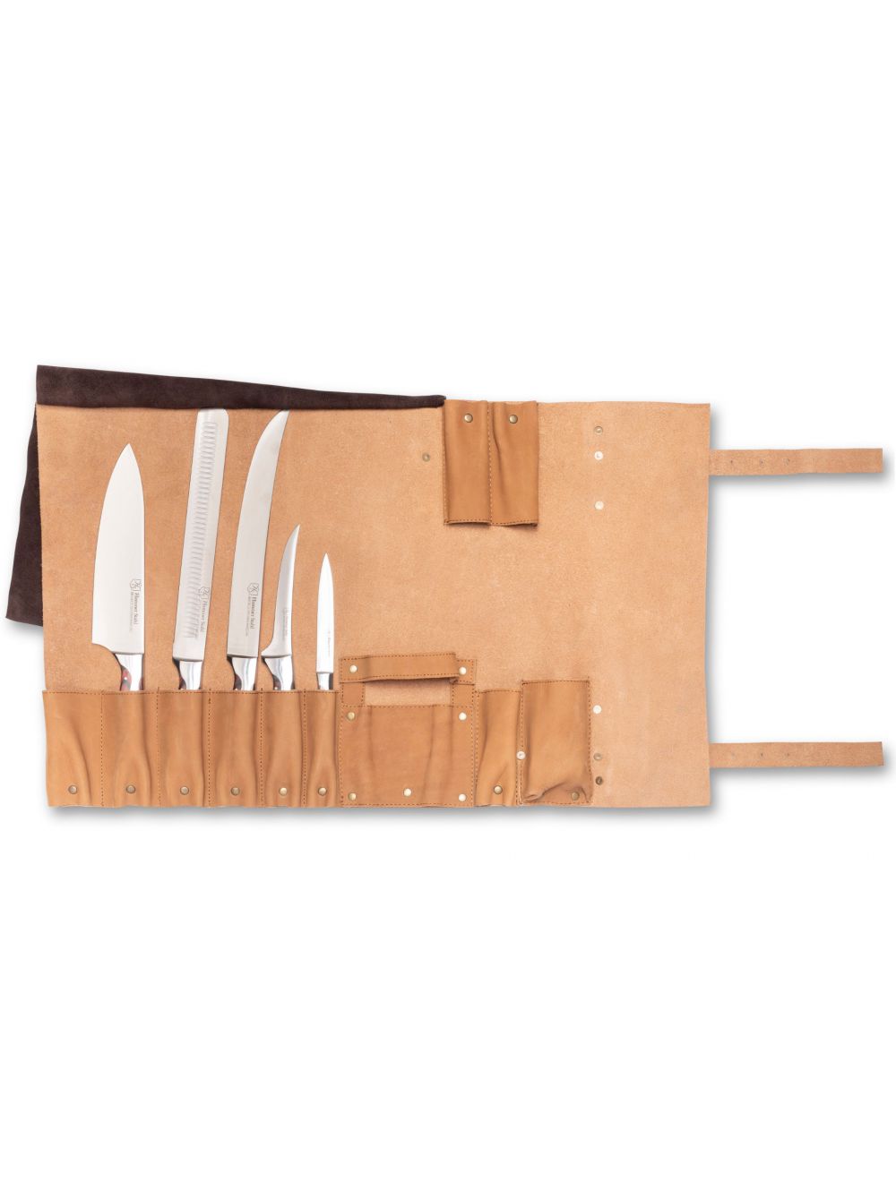 Hammer Stahl BBQ Cutlery Set with Knife Roll